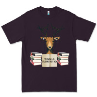 Plum Yes Mama I Am Studying Right Now, Deer Premium Tee - Bettercallsaul