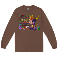 Chestnut real dragon through christmas Long Sleeve Tee - CowhideDigitalArt