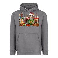 Storm Christmas coffee cups with Beagle Heavyweight Hoodie - RanaPortraitStore