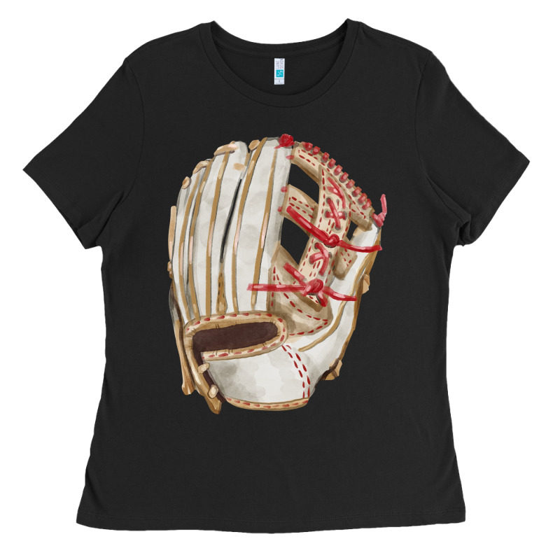 Catchers Mitt Fa Element Ladies Tee by FaDigitalArtStudio | Teevron