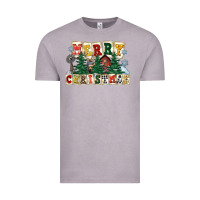 Vintage Zinc merry christmas Vintage Tee - FaDigitalArtStudio