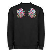 Black easter hands skeleton Heavyweight Sweatshirt - Jasminsmagicworld