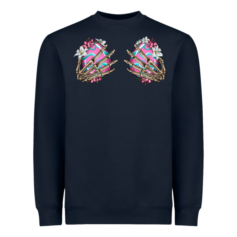 Easter Hands Skeleton Heavyweight Sweatshirt by Jasminsmagicworld | Teevron