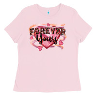 Bubblegum Pink forever yours Ladies Tee - FaDigitalArtStudio