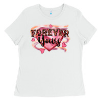 White forever yours Ladies Tee - FaDigitalArtStudio