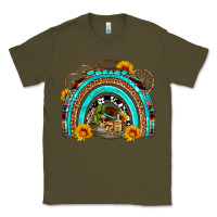 Army Green easter rainbow olivia Classic Tee - OliviaCreatesArt