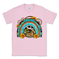 Bubblegum Pink easter rainbow olivia Classic Tee - OliviaCreatesArt