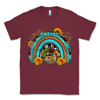 Burgundy easter rainbow olivia Classic Tee - OliviaCreatesArt