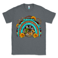 Charcoal Heather easter rainbow olivia Classic Tee - OliviaCreatesArt