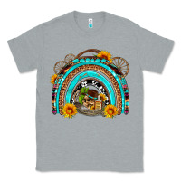 Heather Grey easter rainbow olivia Classic Tee - OliviaCreatesArt