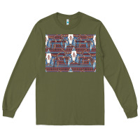 Bull Skull Pattern Long Sleeve Tee | Teevron