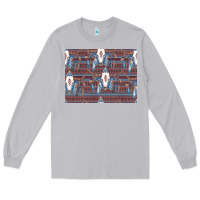 Moon Dust Bull Skull Pattern Long Sleeve Tee - CowhideDigitalArt