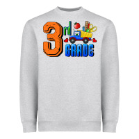 Heather Grey Third Grade Heavyweight Sweatshirt - RanaPortraitStore