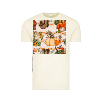 Vintage Arctic fall heifer seamless pattern Vintage Tee - BundleAndBundleShop