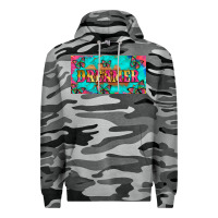 Slate Camo dreamer with butterfly and tie dye  licance  plate Premium Hoodie - Artiststas