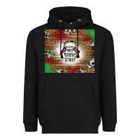 Black you serious clark western Heavyweight Hoodie - Jasminsmagicworld