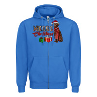 True Royal merry christmas labrador retriever Zipper Hoodie - RanaPortraitStore