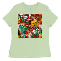 Matcha christmas donkeys Ladies Tee - FaDigitalArtStudio
