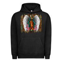 Pigment Black lady of guadalupe Urban Hoodie - Jasminsmagicworld