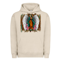 Pigment French Oak lady of guadalupe Urban Hoodie - Jasminsmagicworld