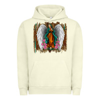 Pigment Pistachio lady of guadalupe Urban Hoodie - Jasminsmagicworld