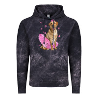 Cloud Black Labrador Retriever Dog With Tutu Vintage Hoodie - LillyAllenDesigns