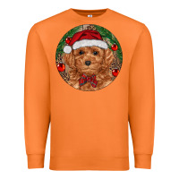 Carrot Christmas Toy Poodle Premium Sweatshirt - RanaPortraitStore