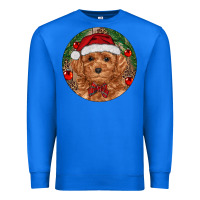True Royal Christmas Toy Poodle Premium Sweatshirt - RanaPortraitStore