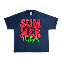 Navy summer vibes watermelon Urban Heavy Tee - Jasminsmagicworld