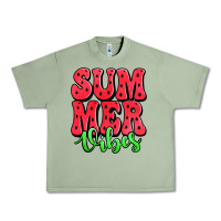 Oil Green summer vibes watermelon Urban Heavy Tee - Jasminsmagicworld