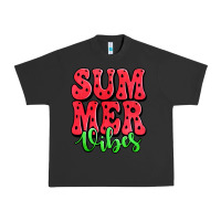 Pigment Black summer vibes watermelon Urban Heavy Tee - Jasminsmagicworld