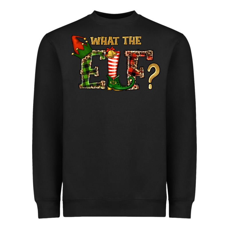 What The Elf Christmas Heavyweight Sweatshirt by RanaPortraitStore | Teevron