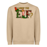 Mushroom What The Elf Christmas Heavyweight Sweatshirt - RanaPortraitStore