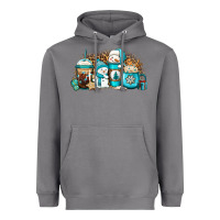 Storm winter snowman coffee cups Heavyweight Hoodie - Jasminsmagicworld