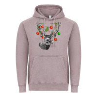 Vintage Zinc Mule deer with Vintage Hoodie - LillyAllenDesigns
