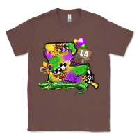 Chestnut louisiana map alligator mardi gras olivia Classic Tee - OliviaCreatesArt