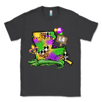 Smoke louisiana map alligator mardi gras olivia Classic Tee - OliviaCreatesArt