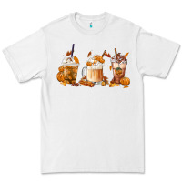 White Fall Coffees Premium Tee - FaDigitalArtStudio