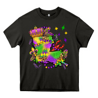 Asphalt louisiana map mardi gras olivia Heavy Core Tee - OliviaCreatesArt