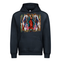 Navy lady of guadalupe th of july Urban Hoodie - Jasminsmagicworld