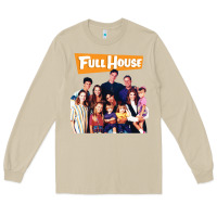 Mushroom house cast full Long Sleeve Tee - DesigneFamous