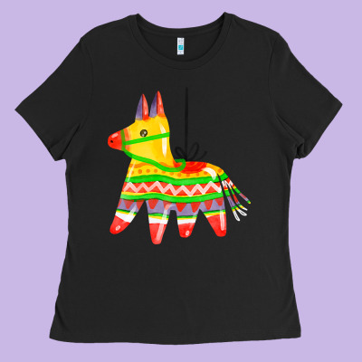 Pinata Ladies Tee Designed By Fadigitalartstudio