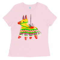 Bubblegum Pink pinata Ladies Tee - FaDigitalArtStudio