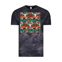 Cloud Black native american aztec seamless pattern 3 Vintage Tee - BundleAndBundleShop