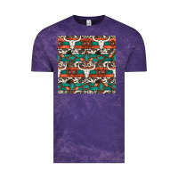 Cloud Purple native american aztec seamless pattern 3 Vintage Tee - BundleAndBundleShop