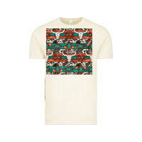 Vintage Arctic native american aztec seamless pattern 3 Vintage Tee - BundleAndBundleShop