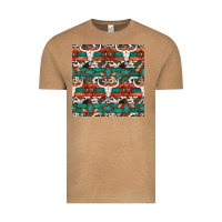 Vintage Camel native american aztec seamless pattern 3 Vintage Tee - BundleAndBundleShop