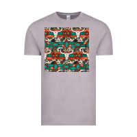 Vintage Zinc native american aztec seamless pattern 3 Vintage Tee - BundleAndBundleShop