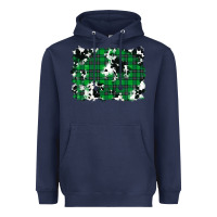 Navy Christmas Joy With Chick Heavyweight Hoodie - RanaPortraitStore