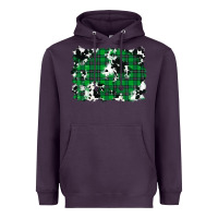 Plum Christmas Joy With Chick Heavyweight Hoodie - RanaPortraitStore